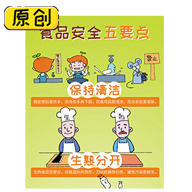 科普漫画：食品安全五要点 (2)